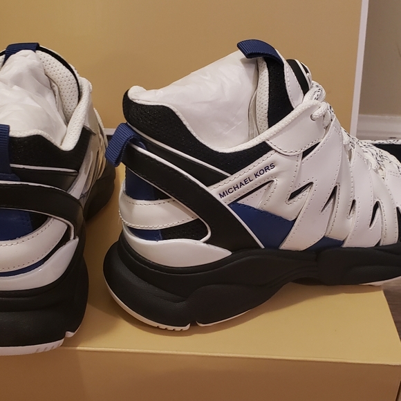 Michael Kors Hero Trainers Sneakers 7 Women NIB - Picture 3 of 6